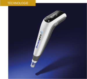 Appareil de microneedling Dermapen utilisé en médecine esthétique