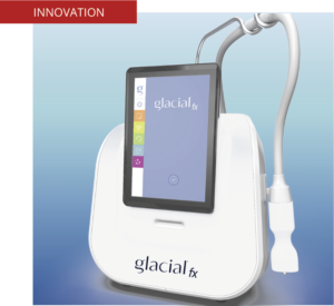 Appareil Glacial FX de refroidissement de précision utilisé en médecine esthétique